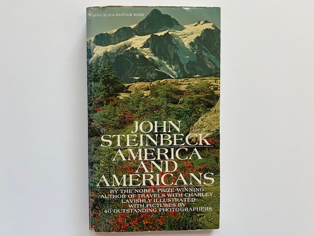 America and Americans by John Steinbeck ( 1968 Paperback Bantam Edition ) - Etsy