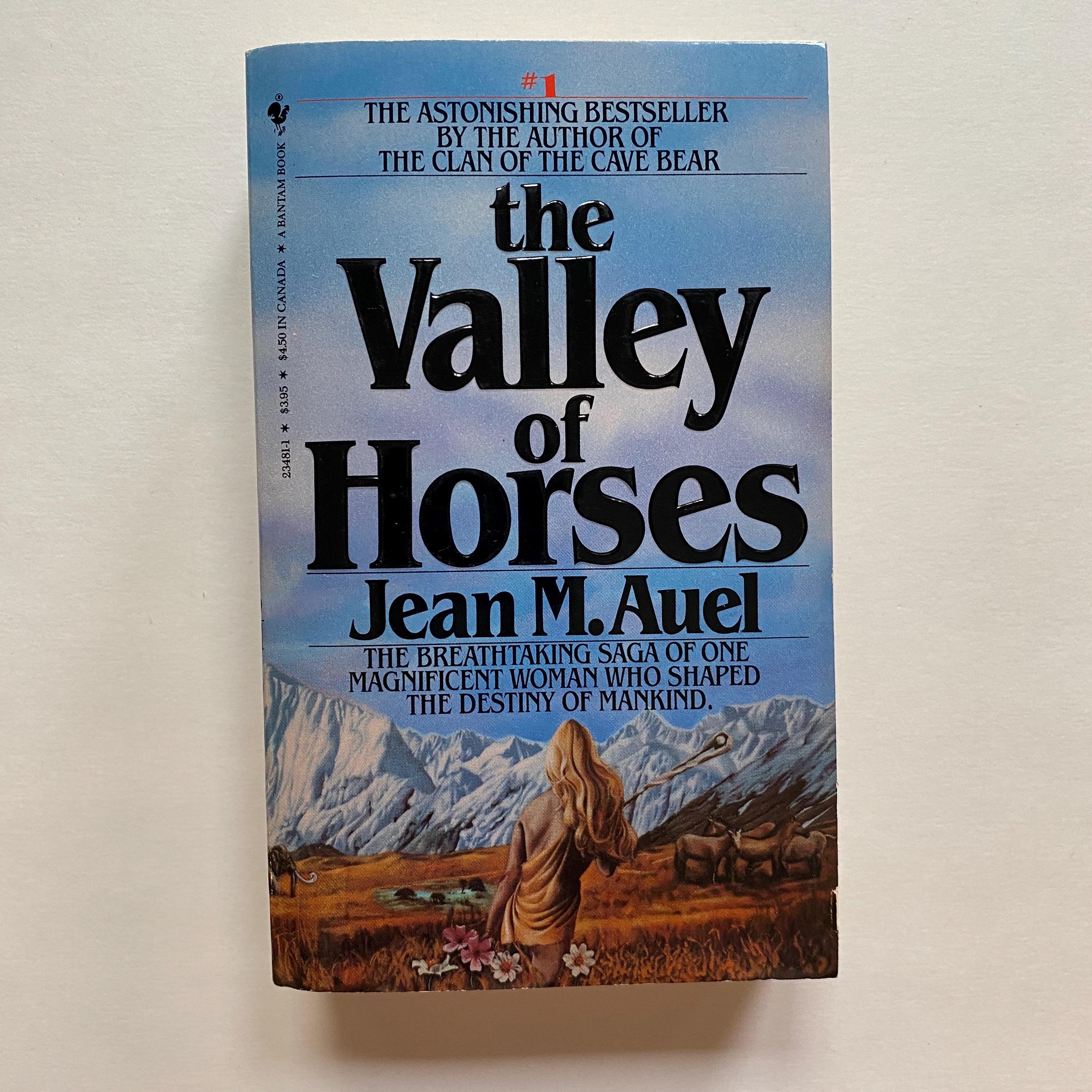 The Valley of Horses by Jean M. Auel 1983 Paperback 1st Print