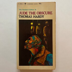 Jude The Obscure by Thomas Hardy 1966 Paperback Perennial Classic Edition