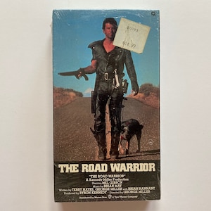 The Road Warrior 1981 VHS New Factory Sealed WB Shield Watermark Vintage Video Cassette