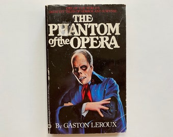The Phantom of the Opera by Gaston Leroux 1986 Paperback Book Fiction