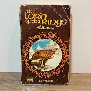 The Two Towers by J.R.R. Tolkien 1966 Paperback 1st Printing Unwin Books Edition