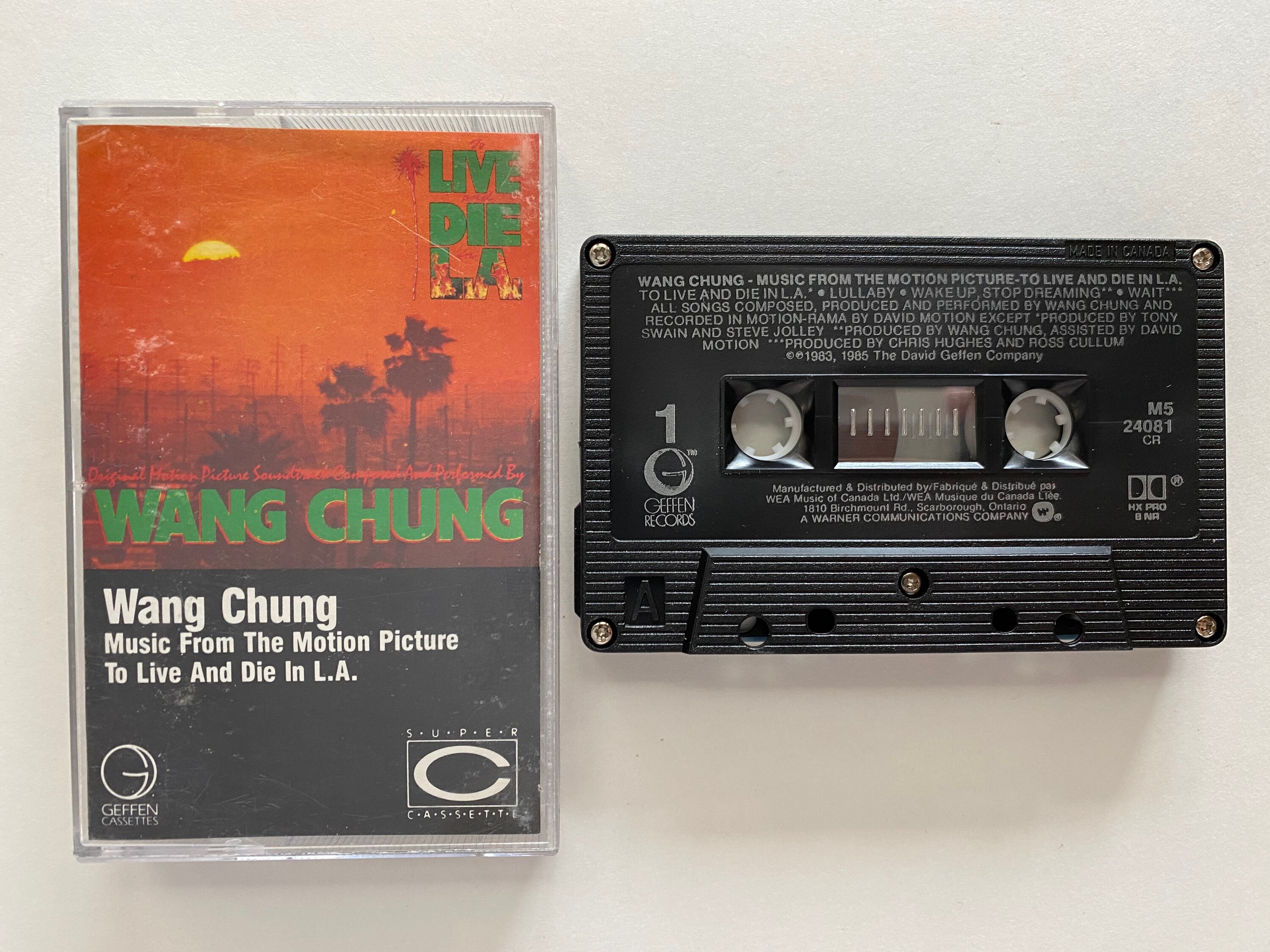 Wang Chung to Live and Die in L.A. 1985 Vintage Audio