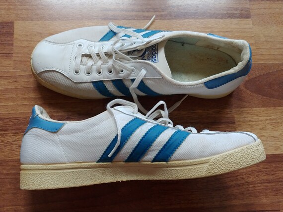 temor Injusto Hueco Adidas Nastase 1970s FRANCIA Hombre talla 8 Classic Sport - Etsy España