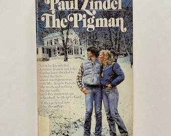 ポール・ジンデル著『ピッグマン』（1968年）ペーパーバック、バンタム版、ヤングアダルト小説