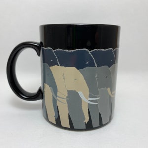 OTAGIRI Mug Tuskers Signed T. Taylor Vintage Japanese Coffee Kitchenware