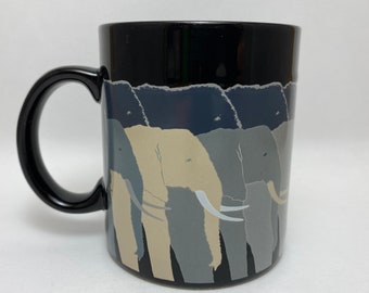 OTAGIRI Mug Tuskers Signed T. Taylor Vintage Japanese Coffee Kitchenware