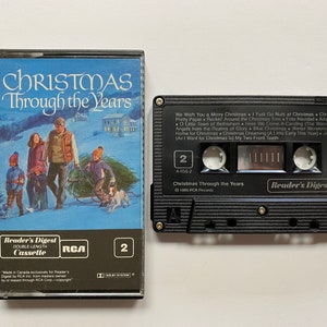 Christmas Through The Years / Vintage Cassette Tape / Tested Working