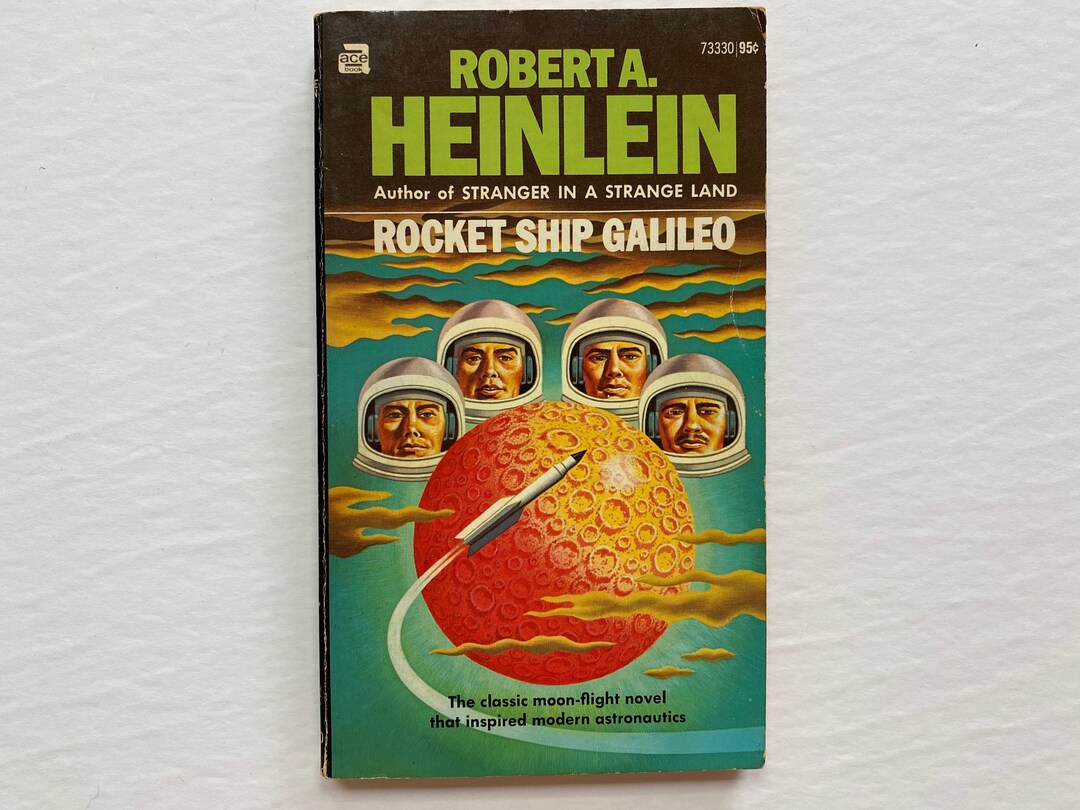Rocket Ship Galileo by Robert A Heinlein 1947 Paperback Ace Book - Etsy