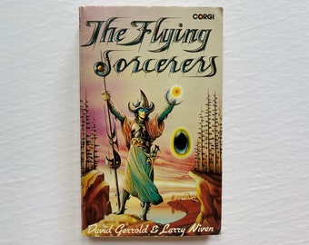 The Flying Sorcerers par David Gerrold & Larry Niven 1975 Livre de poche Science Fiction Fantasy