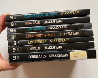 The Arden Shakespeare Paperback Lot – 7 Arden Editions, Methuen