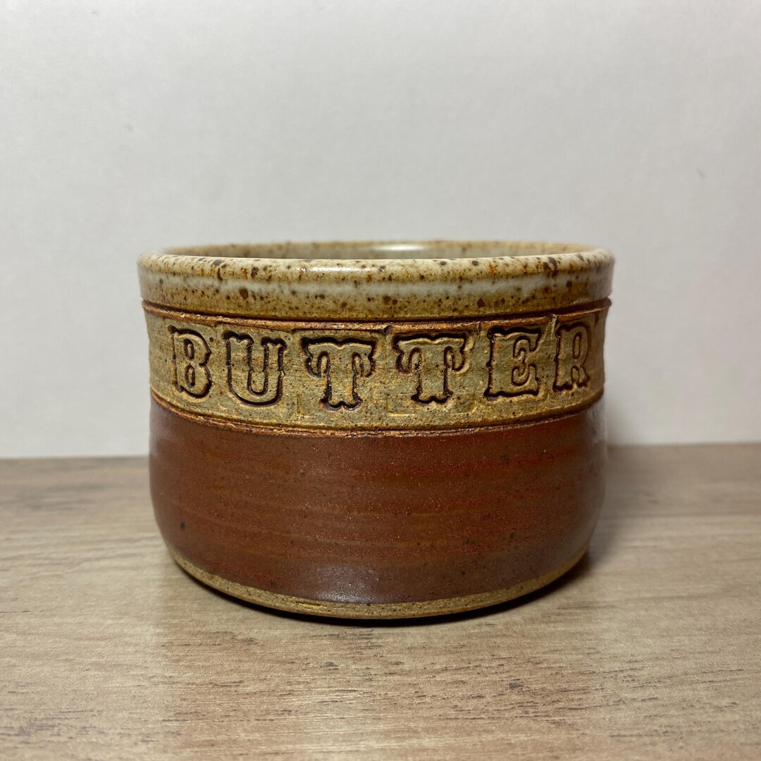 Vintage St. Jacobs Ontario Studio Pottery Butter Dish – Handcrafted ...
