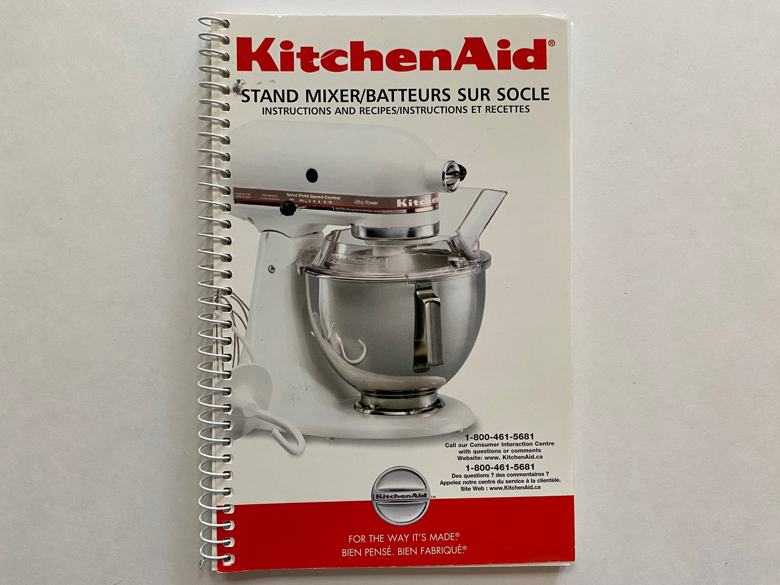 Vintage Kitchenaid Stand Mixer Instructions Manual and Recipes -