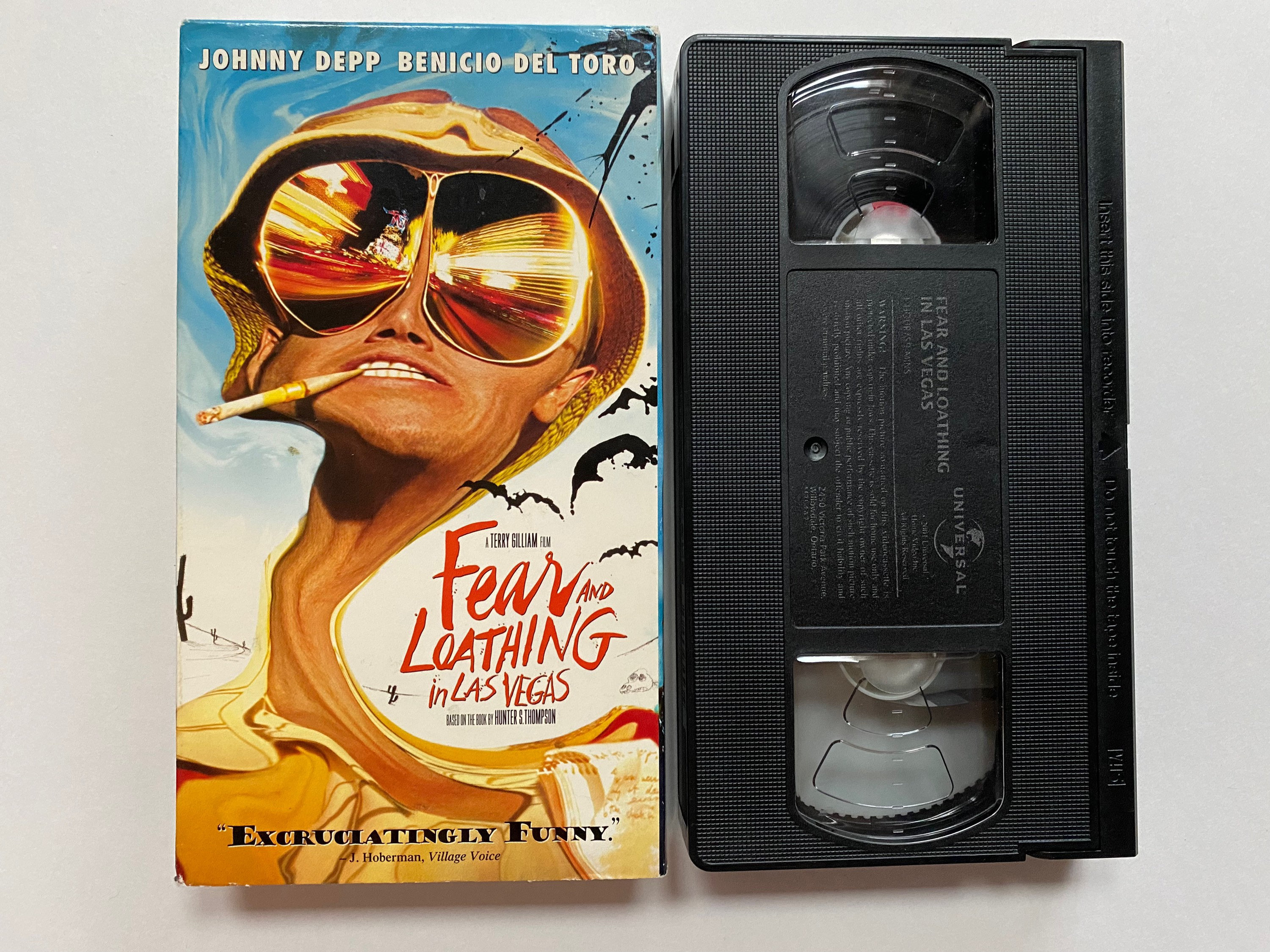 Fear and Loathing in Las Vegas 1998 VHS Video Cassette Hunter S
