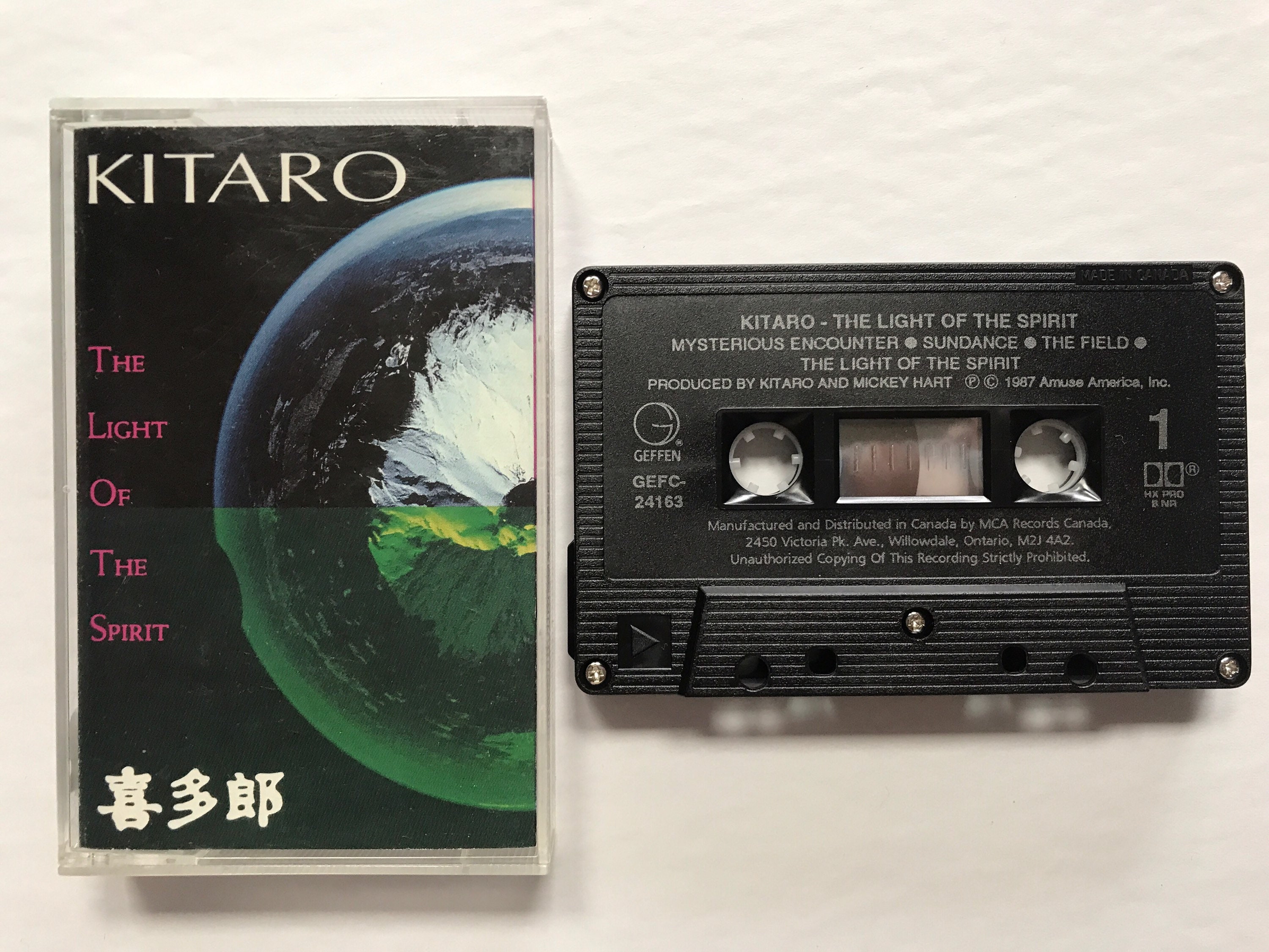 Kan ignoreres Uskyld fingeraftryk Kitaro the Light of the Spirit 1987 / Vintage Cassette Tape - Etsy