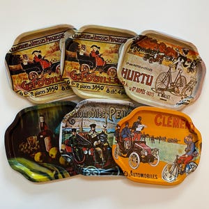 Small Drink & Snack Trays Barware Action Brand Clement Automobiles Paris