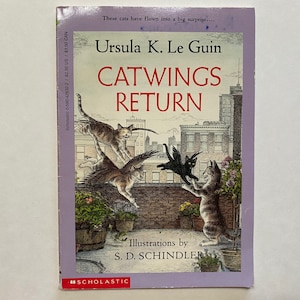 Catwings Return by Ursula K Le Guin 1989 Paperback Apple Edition - Etsy