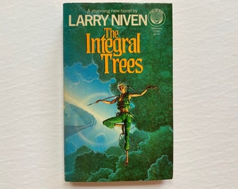 The Integral Trees by Larry Niven 1985 Paperback Del Rey Edition Vintage Hard Science Fiction