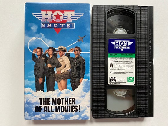 Hot Shots! 1992 VHS Video Cassette Tape Tested Working