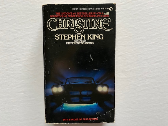 クリスティーン スティーブン・キング著 1983年 ペーパーバック初版