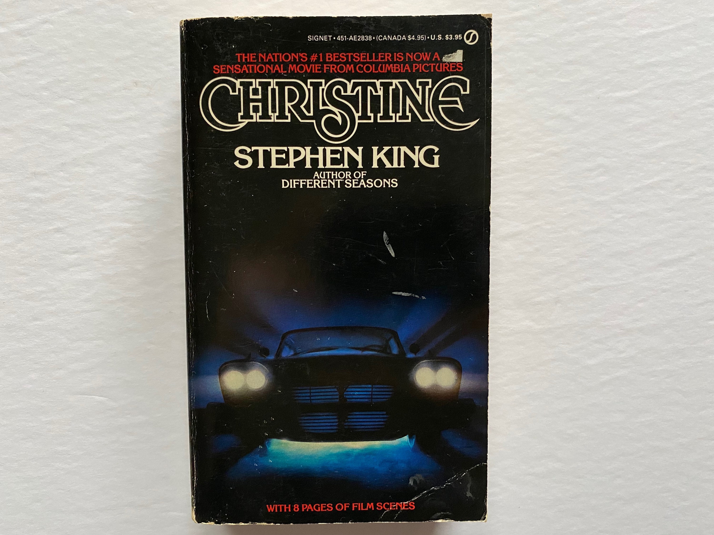 ⭕️♥【いつきち様まとめ買いDVD全10巻】スティーブン・キング原作 クリスティーン スティーブン・キング著 1983年 ペーパーバック初版