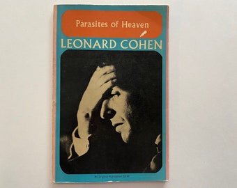 Parasites of Heaven by Leonard Cohen 1966 Softcover Original 1st Printing M&S Ltd Edition