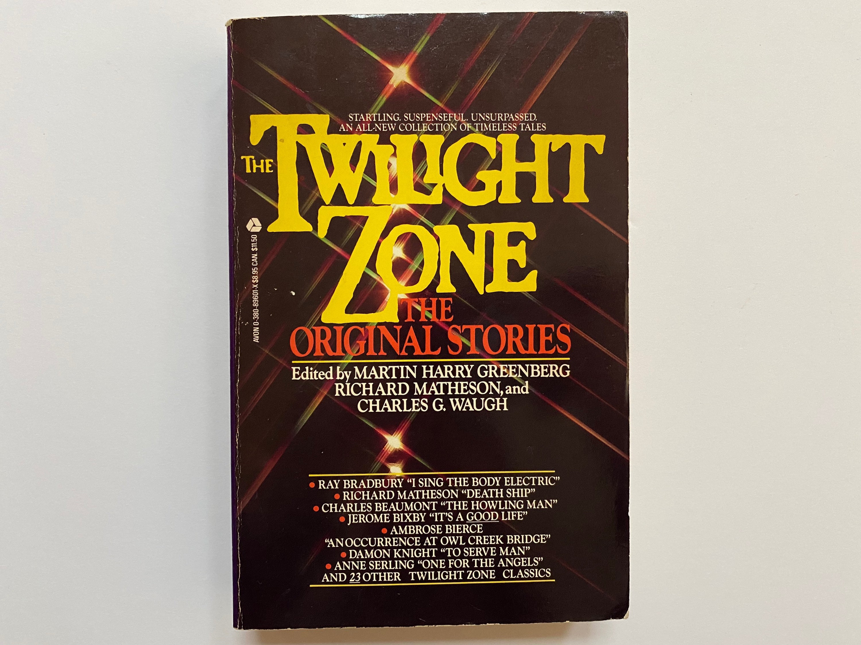 Twilight Zone the Original Stories by Richard Matheson 1985 Trade