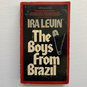The Boys From Brazil by Ira Levin 1978 Paperback Dell Book Thriller Science Fiction