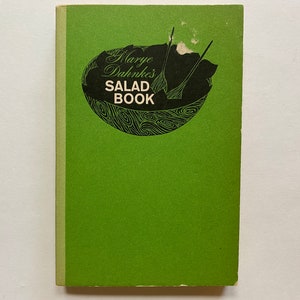Mary Dahnke&#39;s Salad Book 1965 Paperback Pocket Cookbook