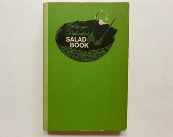 Mary Dahnke's Salad Book 1965 Paperback Pocket Cookbook