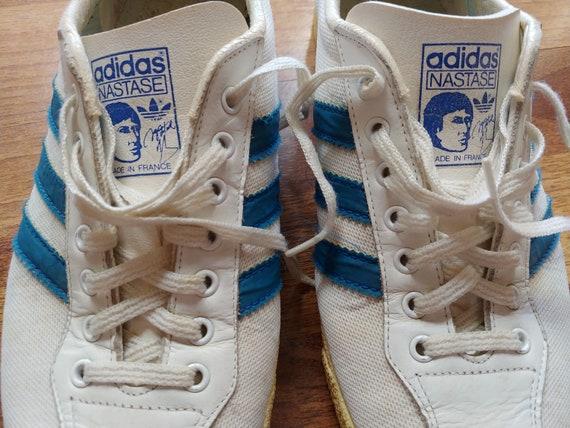 Semejanza Pensamiento estudio 1970's Adidas Nastase Shoes FRANCIA Hombre Talla 8 - Etsy México