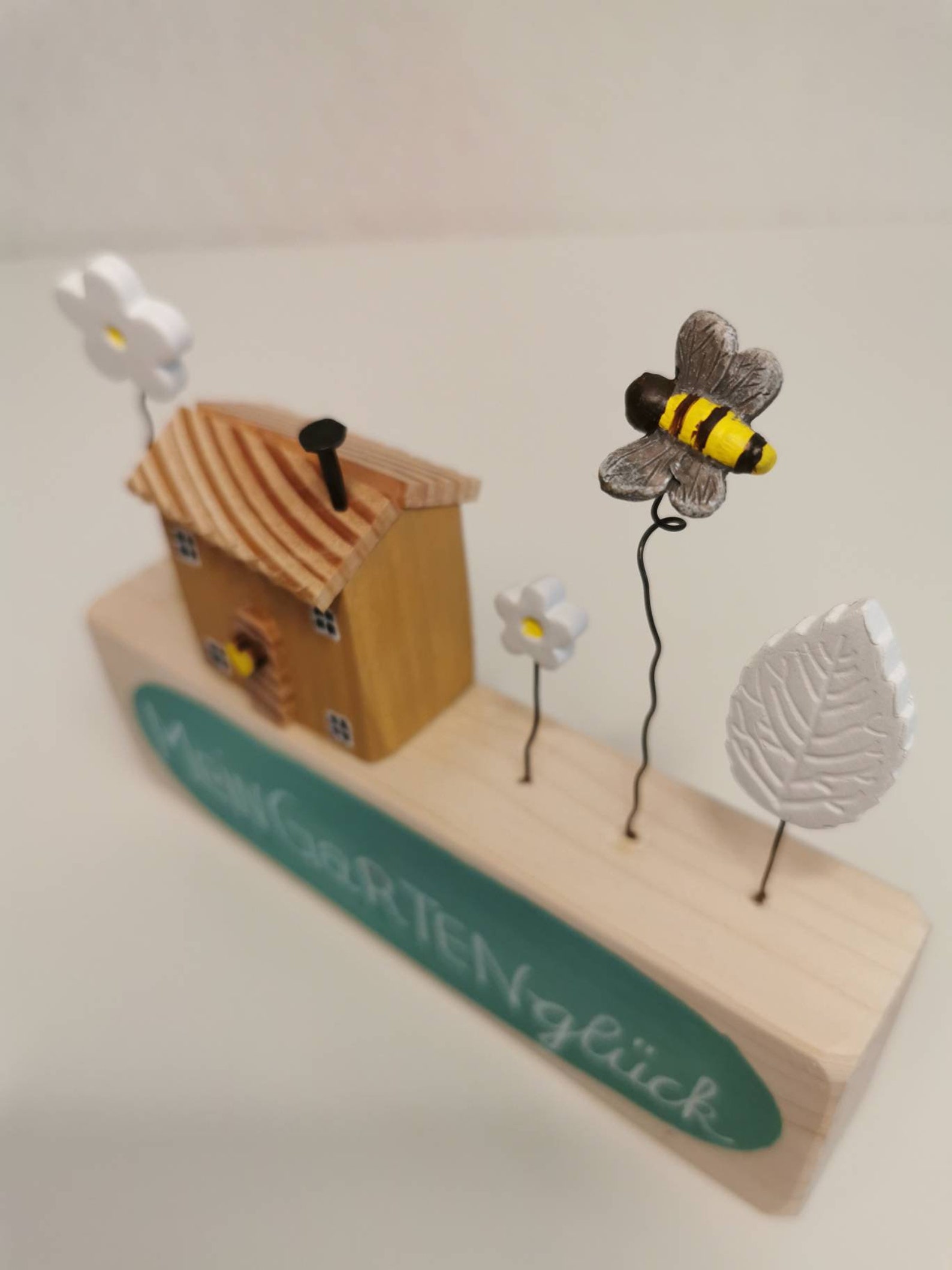 HOLZHÄUSCHEN Deko HOLZHÄUSER bemalt Holzhäuser Deko Etsy