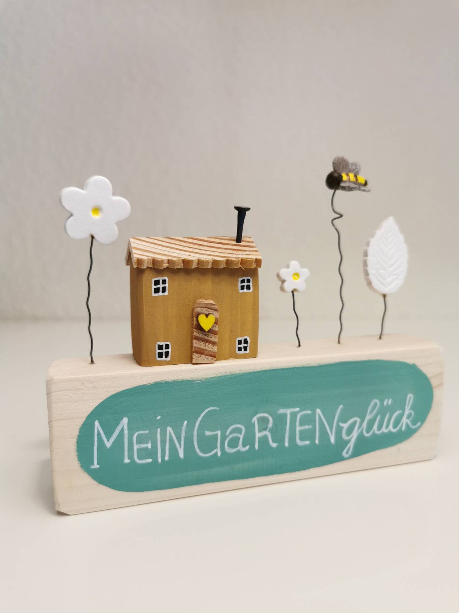 HOLZHÄUSCHEN Deko HOLZHÄUSER bemalt Holzhäuser Deko Etsy