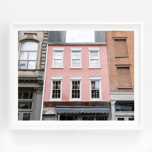 New York City Photography Print: SoHo Pink Building, NYC Wall Art