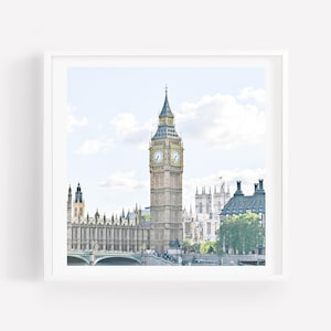 London Photography, London Wall Art, Big Ben Wall Art, London Print, London Picture