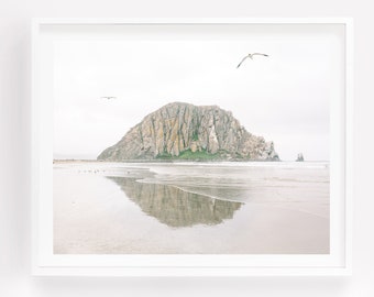 Morro Rock Photography Print: Coastal California Wall Art