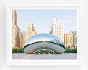 Chicago Bean Fine Art Photography Print: Millennium Park Cityscape