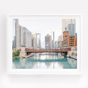 Chicago Picture, Chicago Riverwalk, Chicago Photography, Chicago Illinois, Chicago Skyline, Chicago Print, Chicago Wall Art