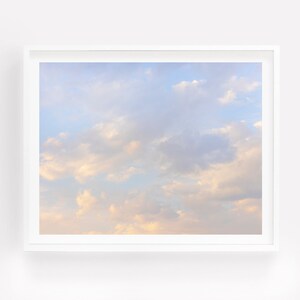 Sky Cloud Photography Print: Fine Art Wall Decor
