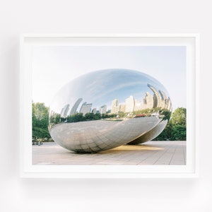 Chicago Picture, Chicago Bean, Cloud Gate, Chicago Photography, Chicago Wall Art