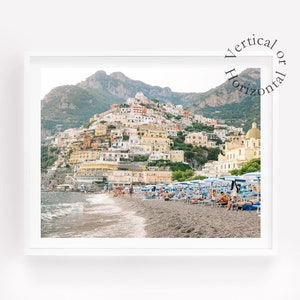 Positano Print, Amalfi Coast Print, Positano Poster, Amalfi Coast Photography, Large Wall Art