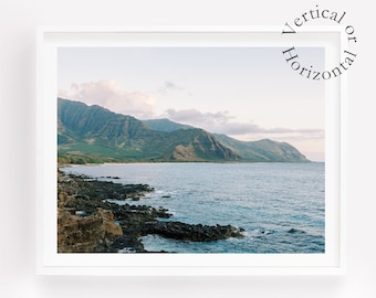 Makua Beach Hawaii Print: Leeward Coast of Oahu Photography