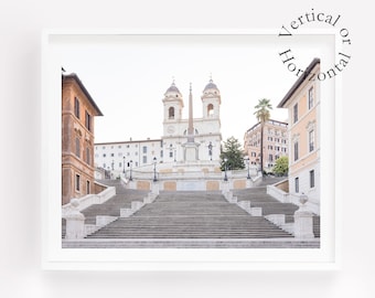 Spanish Steps Photography Print: Rome Wall Art