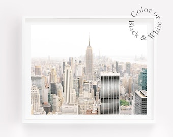 New York Photography, NYC Wall Art, New York City, Manhattan Skyline, New York Print, New York Cityscape, Manhattan Picture