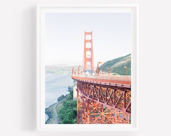 Golden Gate Bridge Photography Print: San Francisco Fine Art Poster