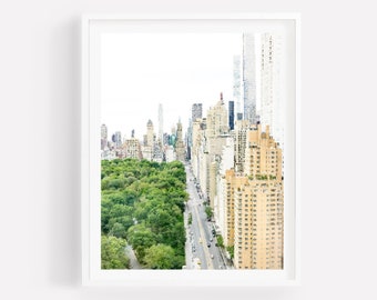Central Park Picture, Digital Watercolor Print, New York City Print, New York Picture, New York Print