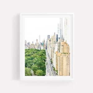 Central Park Picture, Digital Watercolor Print, New York City Print, New York Picture, New York Print