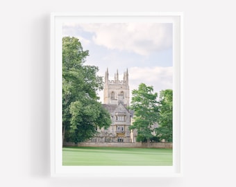 Oxford Photography: Merton College Chapel Print