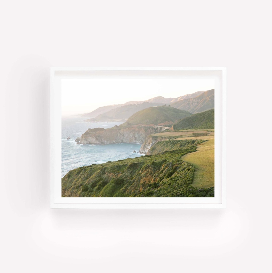 Big Sur Photography Print: Bixby Bridge, California Coast Wall Art - Etsy