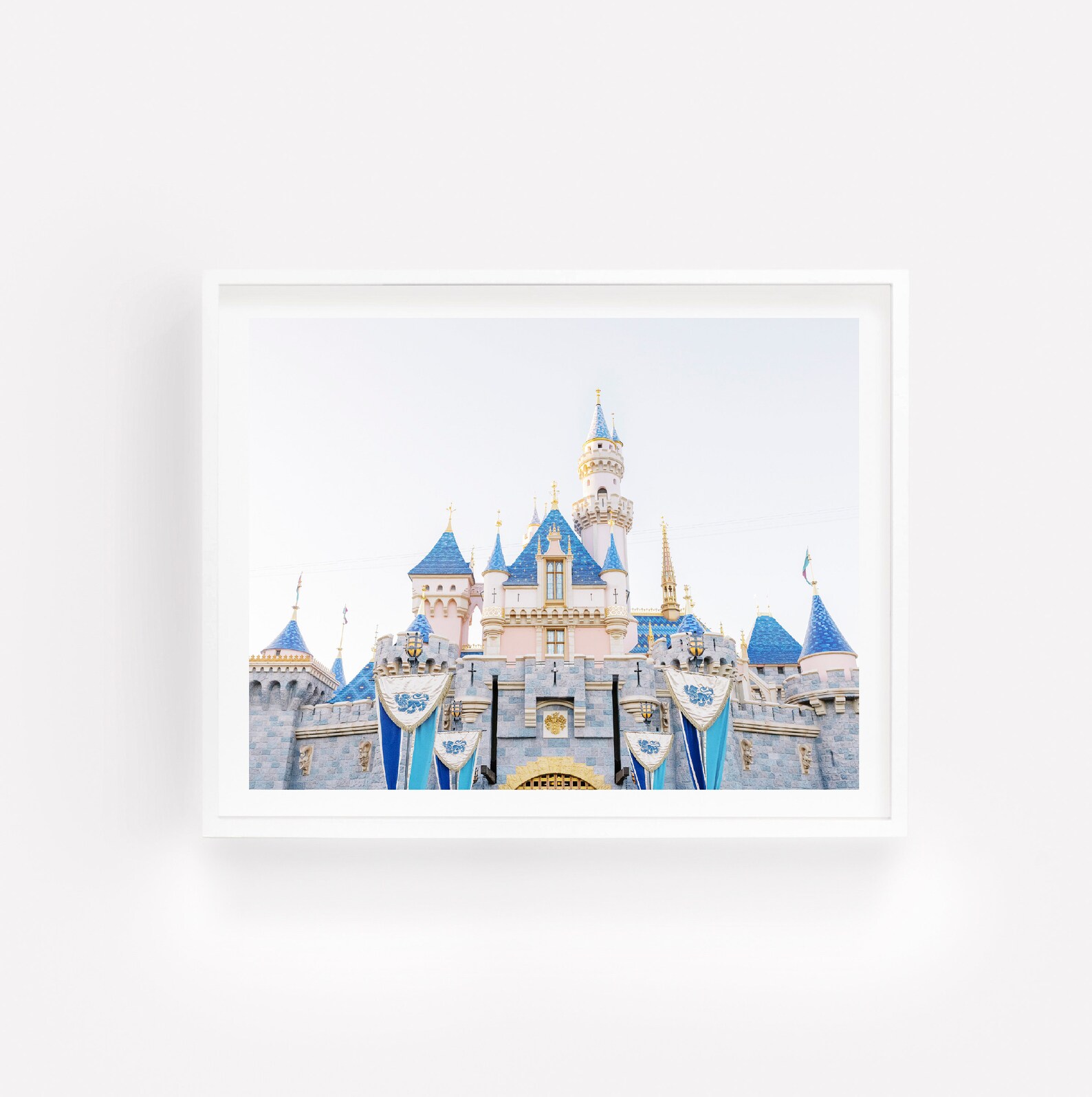 Disneyland Photo Disneyland Wall Art Disneyland Castle Etsy